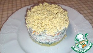 Салат с ветчиной "Кучерявый" Салат с ветчиной "Кучерявый"