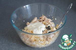 Салат «Тиффани» с жареной индейкой Салат «Тиффани» с жареной индейкой