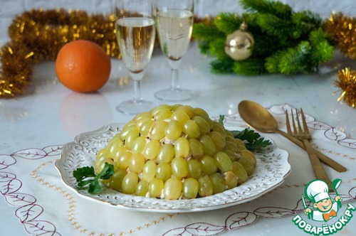 Салат «Тиффани» с жареной индейкой Салат «Тиффани» с жареной индейкой