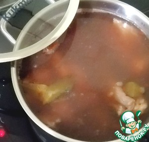 Сало солёное горячим способом