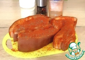 Сало солёное горячим способом