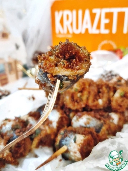 Шашлычок из рыбы в панировке "Kruazett" Шашлычок из рыбы в панировке "Kruazett"
