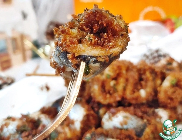 Шашлычок из рыбы в панировке "Kruazett" Шашлычок из рыбы в панировке "Kruazett"