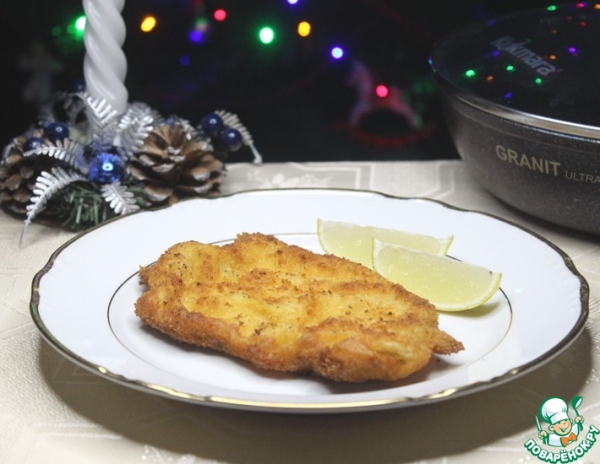 Шницель по-баварски