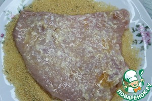 Шницель по-баварски