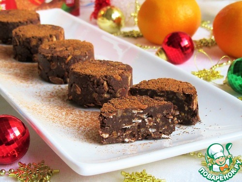 Шоколадные конфеты с мандариновой цедрой Шоколадные конфеты с мандариновой цедрой