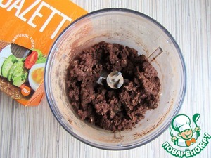 Шоколадные пирожные "Новогодние шары"