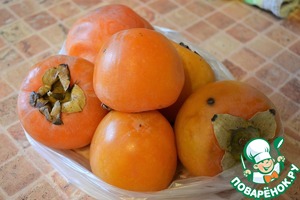 Шоколадный десерт из хурмы Шоколадный десерт из хурмы