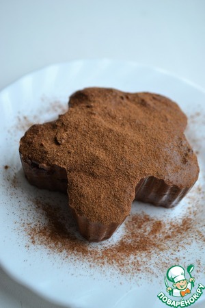 Шоколадный десерт из хурмы Шоколадный десерт из хурмы