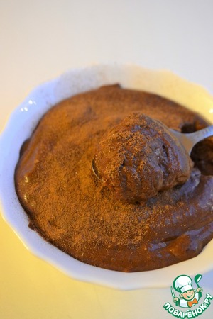 Шоколадный десерт из хурмы Шоколадный десерт из хурмы