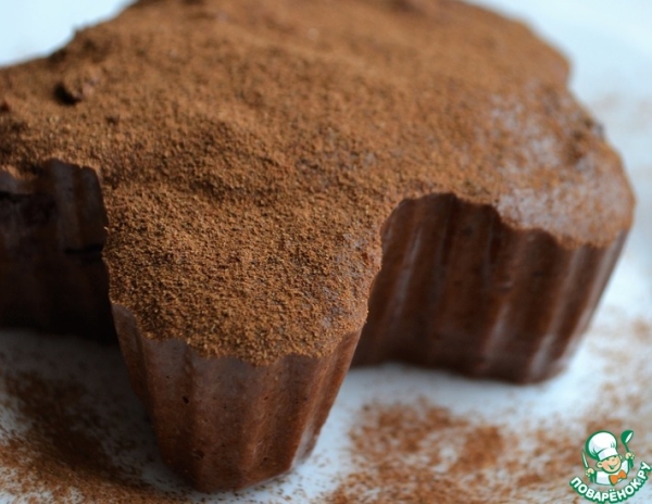 Шоколадный десерт из хурмы Шоколадный десерт из хурмы