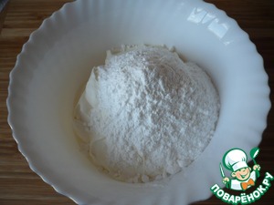 Шоколадный торт "Новогодний" на сковороде Шоколадный торт "Новогодний" на сковороде