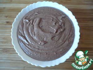 Шоколадный торт "Новогодний" на сковороде Шоколадный торт "Новогодний" на сковороде