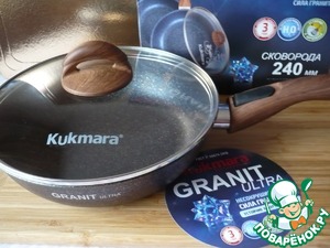 Шоколадный торт "Новогодний" на сковороде Шоколадный торт "Новогодний" на сковороде