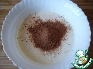 Шоколадный торт "Новогодний" на сковороде Шоколадный торт "Новогодний" на сковороде