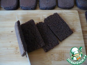 Шоколадный торт "Новогодний" на сковороде Шоколадный торт "Новогодний" на сковороде