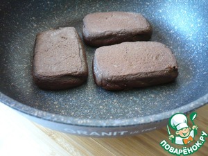 Шоколадный торт "Новогодний" на сковороде Шоколадный торт "Новогодний" на сковороде