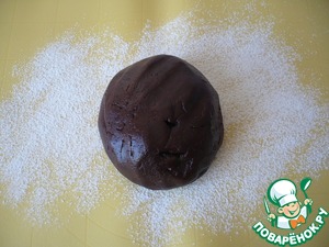 Шоколадный торт "Новогодний" на сковороде Шоколадный торт "Новогодний" на сковороде