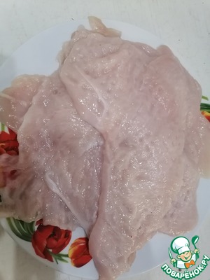 Сочные куриные рулетики в необычной панировке