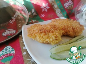 Сочные куриные рулетики в необычной панировке