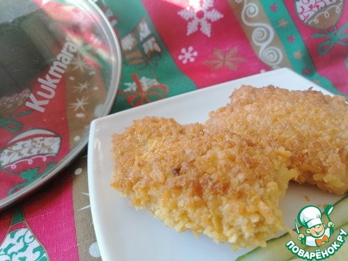 Сочные куриные рулетики в необычной панировке