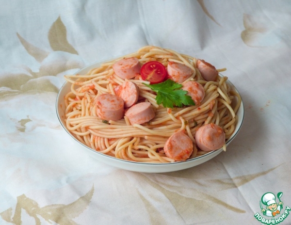 Спагетти в томатном соусе "Как у мамуленьки" Шелдона Купера Спагетти в томатном соусе "Как у мамуленьки" Шелдона Купера