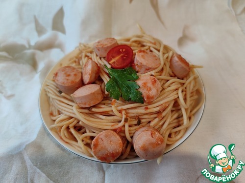 Спагетти в томатном соусе "Как у мамуленьки" Шелдона Купера Спагетти в томатном соусе "Как у мамуленьки" Шелдона Купера