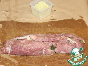 Свиная лопатка со стручковой фасолью Свиная лопатка со стручковой фасолью