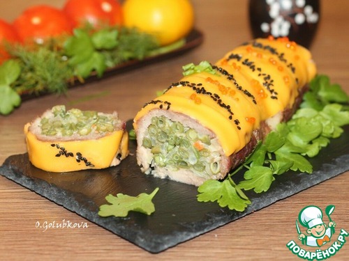 Свиная лопатка со стручковой фасолью Свиная лопатка со стручковой фасолью