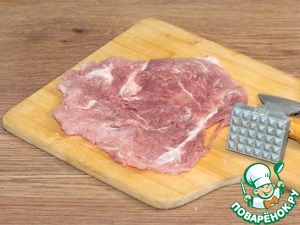 Свиная лопатка со стручковой фасолью Свиная лопатка со стручковой фасолью