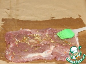 Свиная лопатка со стручковой фасолью Свиная лопатка со стручковой фасолью