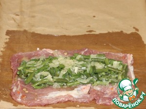 Свиная лопатка со стручковой фасолью Свиная лопатка со стручковой фасолью