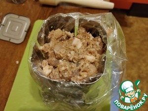 Свиная ветчина с салом в ветчиннице