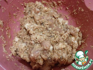 Свиная ветчина с салом в ветчиннице