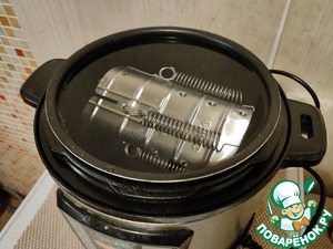 Свиная ветчина с салом в ветчиннице