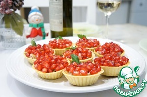 Тарталетки Гранатовый браслет