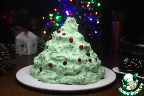 Торт без духовки "Новогодний" Торт без духовки "Новогодний"