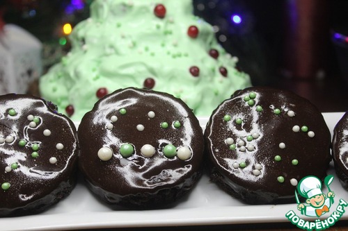 Торт без духовки "Новогодний" Торт без духовки "Новогодний"