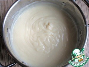 Торт "Медовик" с кокосовым кремом