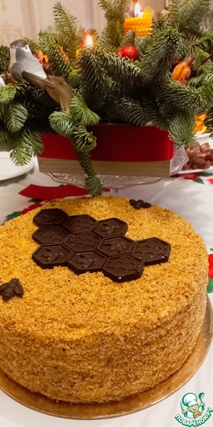 Торт " Отменный медовик" Торт " Отменный медовик"