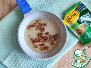 Тушеный батат с уткой и чесноком