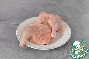 Утиная ножка в горчично-медовом соусе Утиная ножка в горчично-медовом соусе