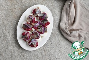 Закуска на яйцах "Аметистовые кольца" Закуска на яйцах "Аметистовые кольца"