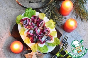 Закуска на яйцах "Аметистовые кольца" Закуска на яйцах "Аметистовые кольца"