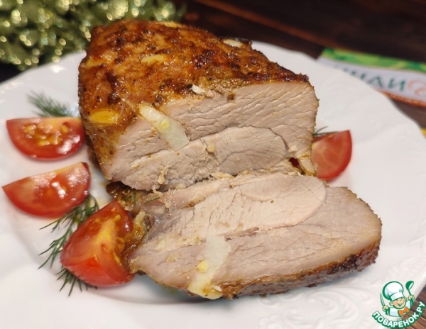Запеченное филе индейки