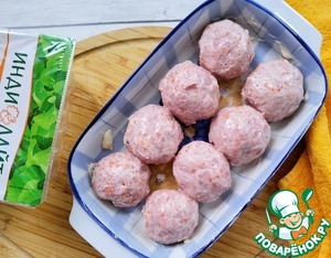 Запечённые тефтели " Веснушки для индюшки"