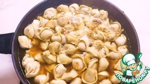 Жареные пельмени Жареные пельмени