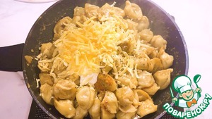 Жареные пельмени Жареные пельмени