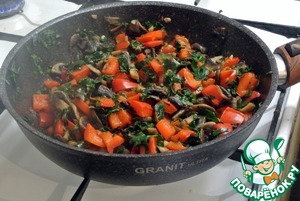 Жюльен со шпинатом Жюльен со шпинатом