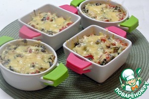 Жюльен со шпинатом Жюльен со шпинатом